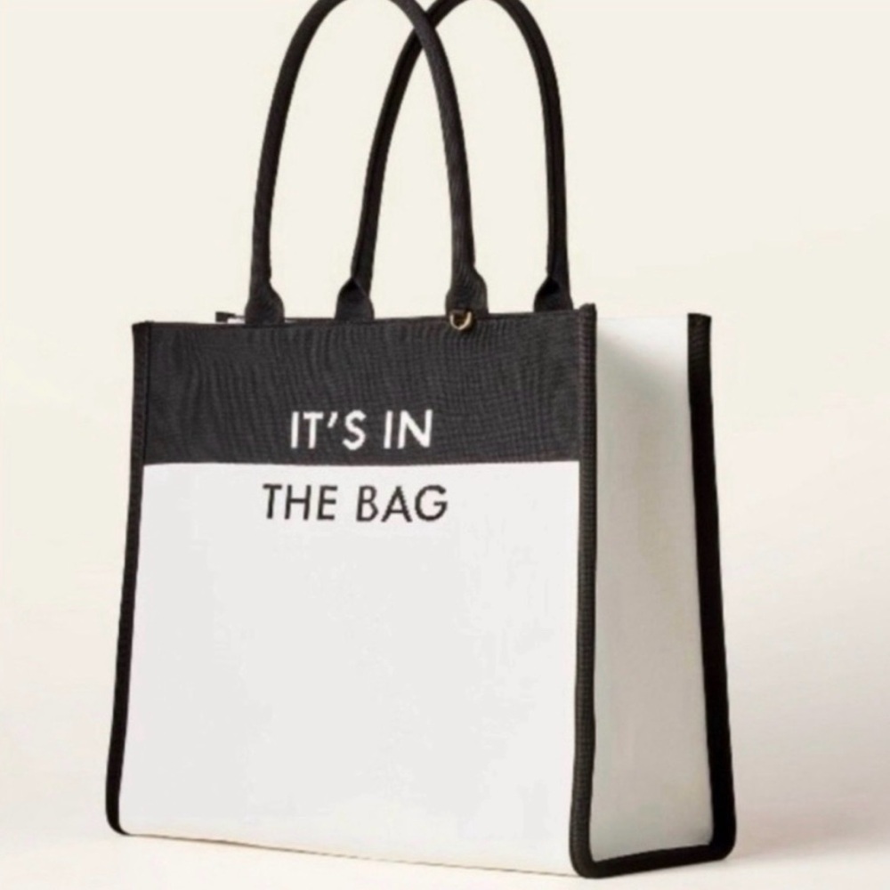 Kate Spade x Target Colorblock Tote White/Black